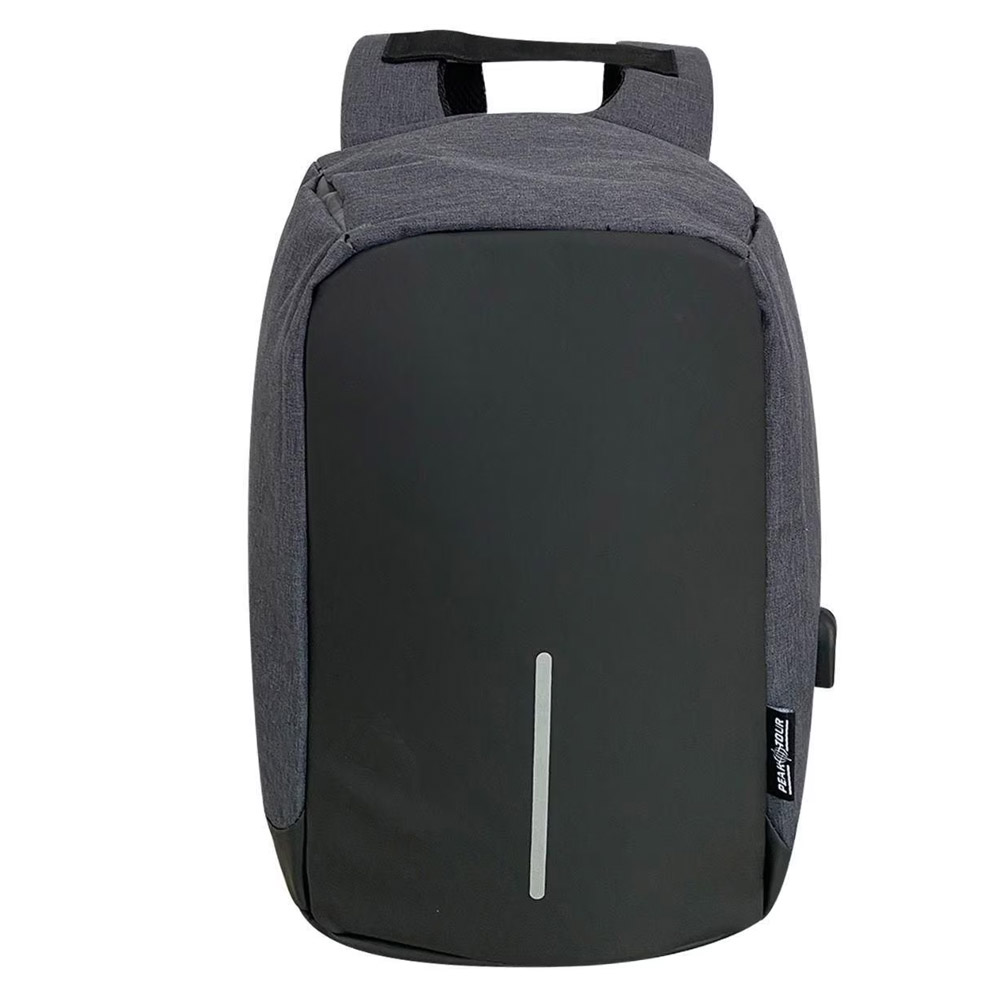 Imagen de Mochila Anti Robo Peak Tour Malta Color Negro.